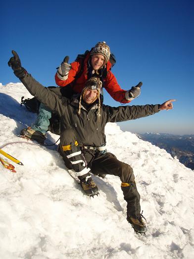 On the summit!