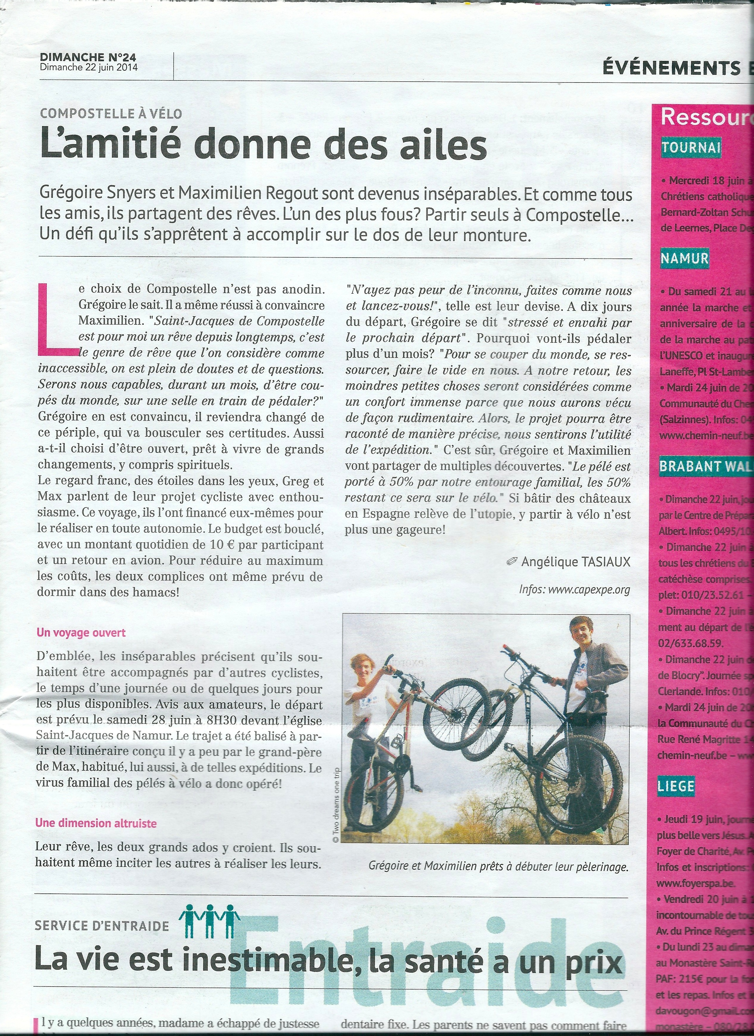 Article Dimanche