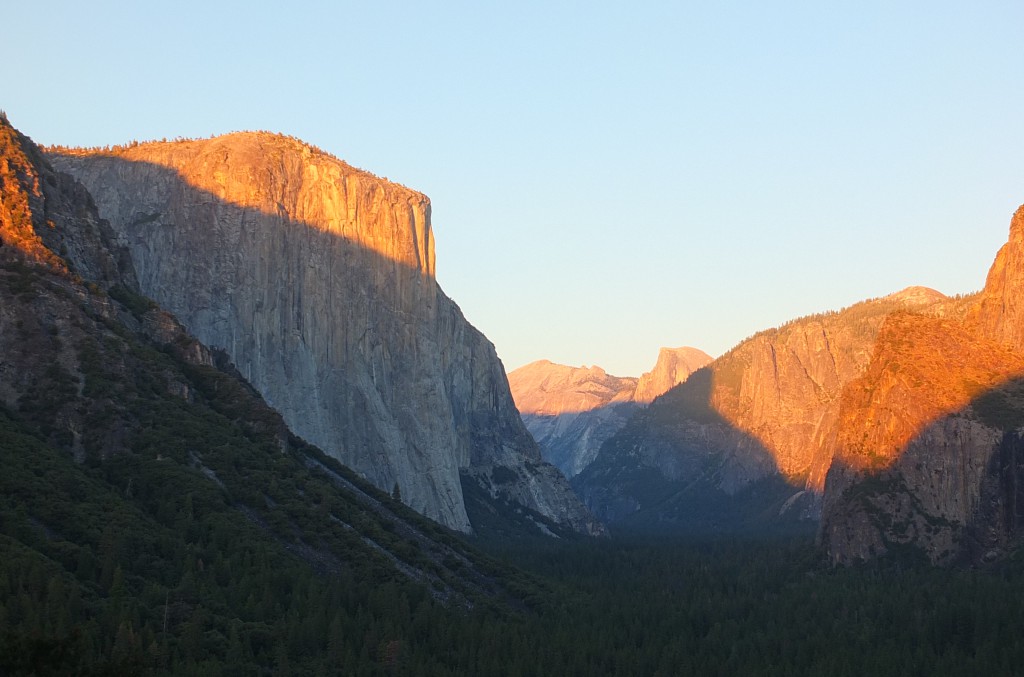 El Capitan et Half Dome dans le fond