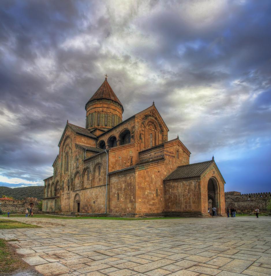 Svetitskhoveli_Cathedral,_Mtskheta,_Georgia_P._Liparteliani